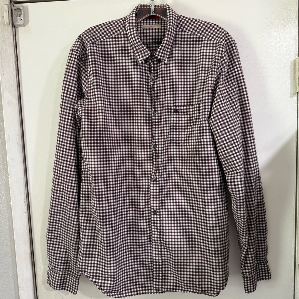 Burberry Button Up Long Sleeve Shirt